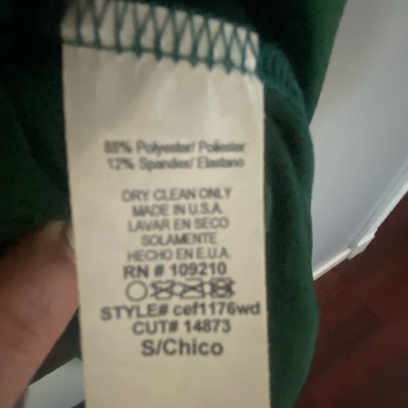 Long Emerald dress - Picture 3 of 3